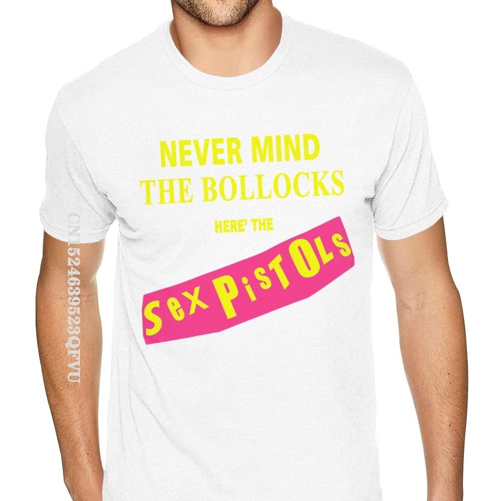 Classic Sex Pistols Never Mind The Bollocks Tee Shirt Men Streetwear Fashion Custom Oversized Anime Tshirt Men