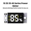 Miniature Battery Level Indicator for 1S 2S 3S 4S Lithium Batteries Accurate for Hobby Projects