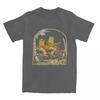 Kikker En Pad T-shirt Strandhuisje Core Vintage T-shirts Puur Katoen Trendy T-shirt Voor Mannen Korte Mouwen Casual T-shirts