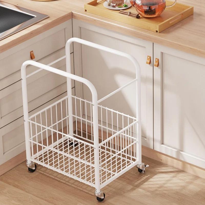 Modularer Couchtisch Kreativer Sofa-Beistelltisch Wagen mit Rädern Kleiner Wagen Aufbewahrungsschrank Schlafzimmer Nachttischregal Aufbewahrungstisch