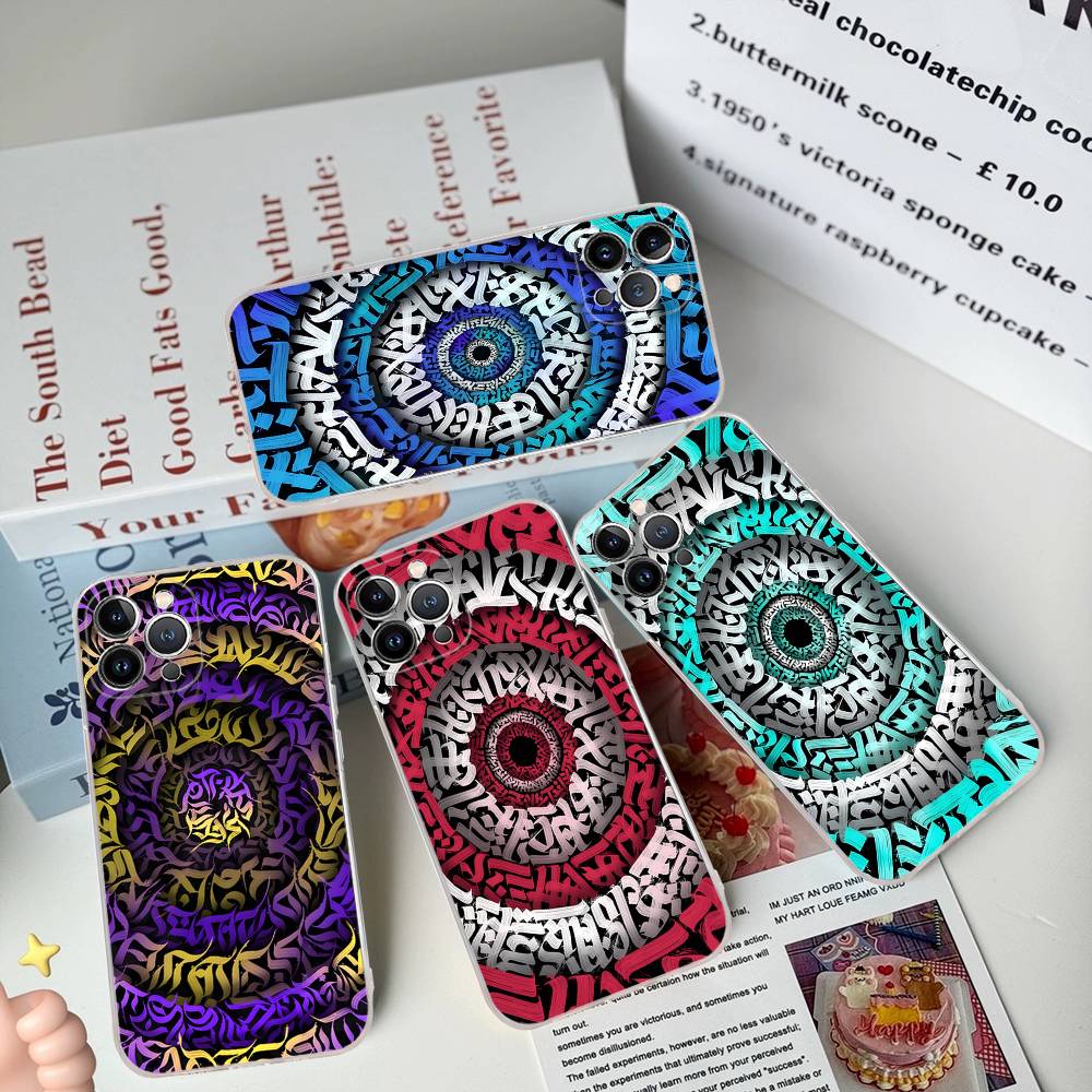 Pokras Totem Design Art Graffiti Shockproof Silicone Clear Case For IPhone 17 16 15 14 13 12 11 Mini Pro Max Plus Cover