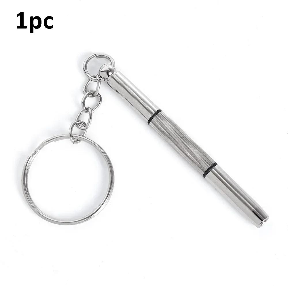 

1/3/5Pcs Per Set Eyeglasses Screwdriver Stainless Steel Keychain Screwdrivers for Glasses Repairing 3 in 1 Portable Repair Tools