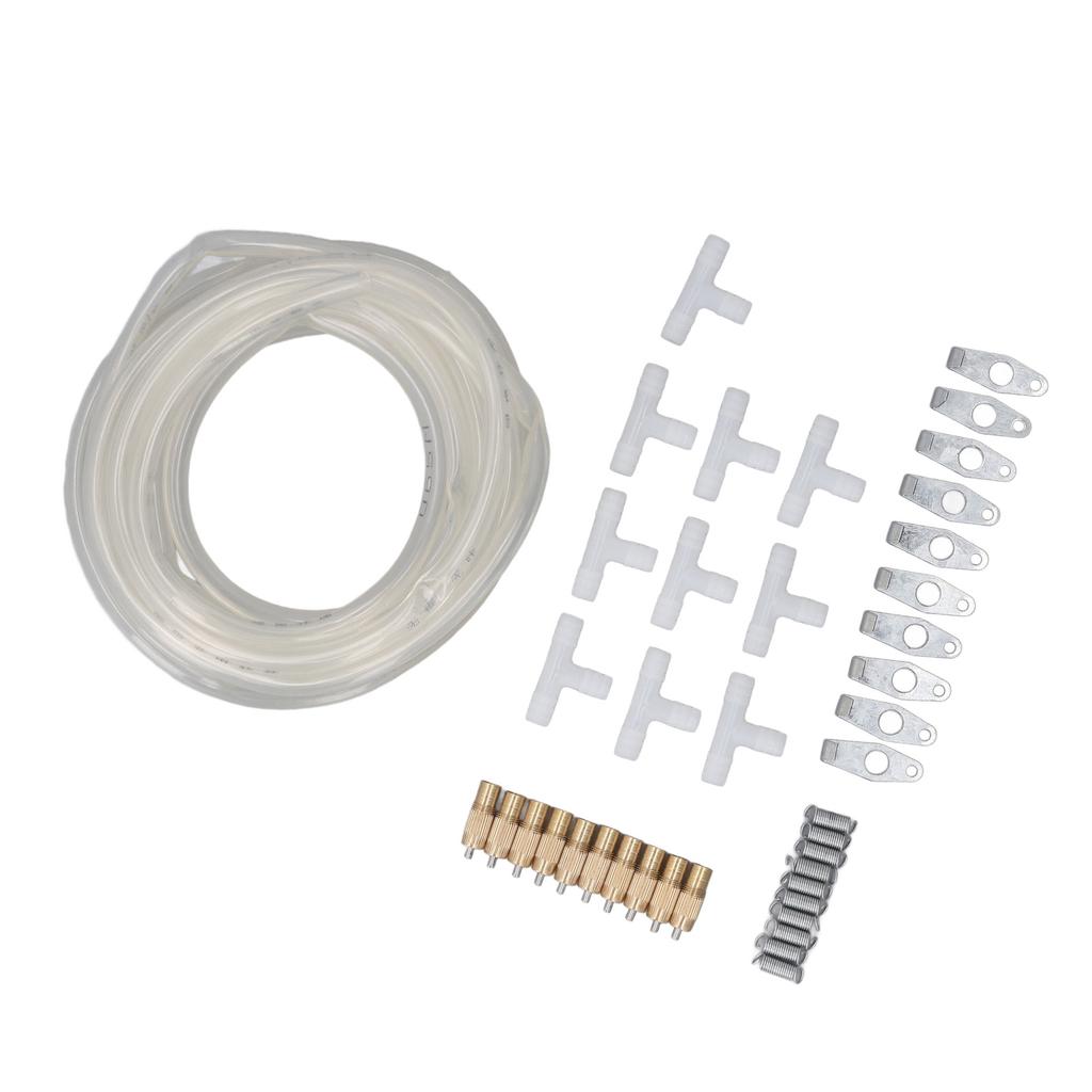 Poidło smoczkowe dla królika z przezroczystym wężem 0,3 cala 16,4 stopy Całkowicie miedziane Łatwe w instalacji Automatyczne