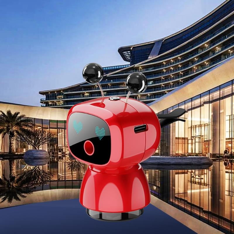 Fragrances Car Diffuser Robot Design Scent Clip with Adjustment Fragrances Unique Robot Car Air Freshener for Air Vent