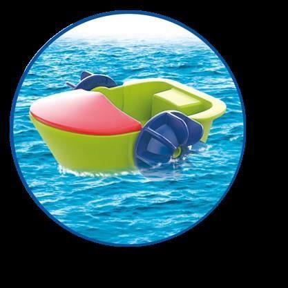 PLAYMOBIL - Summer Fun - Enfant avec bateau à pédales