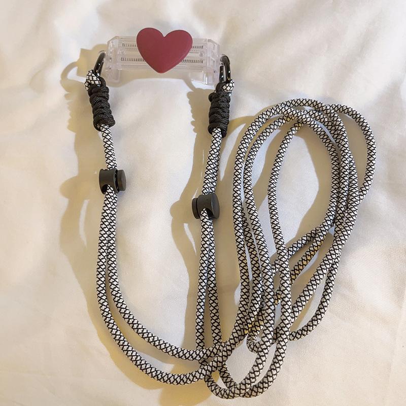 

Phone Lanyard with Back Clip - Adjustable Case Clip & Long Rope, Practical Mobile Phone Accessory