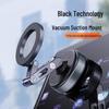 Aluminum Folding Car Mount: Double Suction Cup, Strong Magnetic, 3-Axis Adjustable Phone Holder