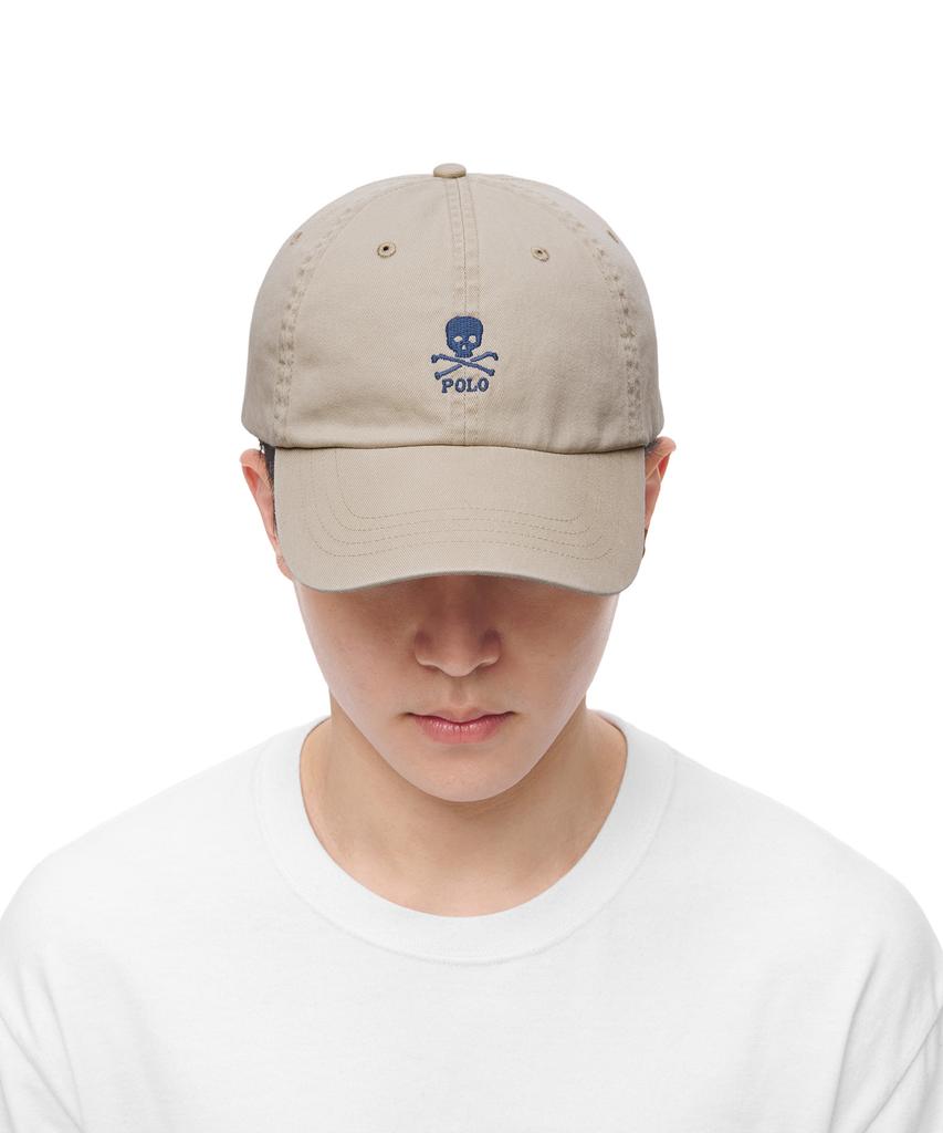 POLO RALPH LAUREN Skull Chino Ball Cap - Beige