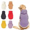 Pet Cat and Dog Clothing To Prevent Shedding Fur - Jack Russell Terrier Winter and Autumn Fleece Pullover with Hood