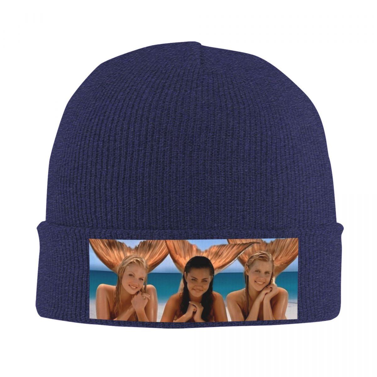 

H20 Just Add Water Warm Knitted Cap Winter Knit Bonnet Hat Skullies Beanies Hip Hop Caps for Unisex One Size