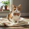 Adjustable Cat Dress Collar Breathable Pet Tie Pet Tuxedo Ties Collar  Formal Occasions