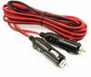 12V Car Cigarette Lighter Plug Male To Male Car Charger Extension Cable with 16AWG Pure Copper Wire LED 15A Fuse 1M Plug Charger Cord for Devices and