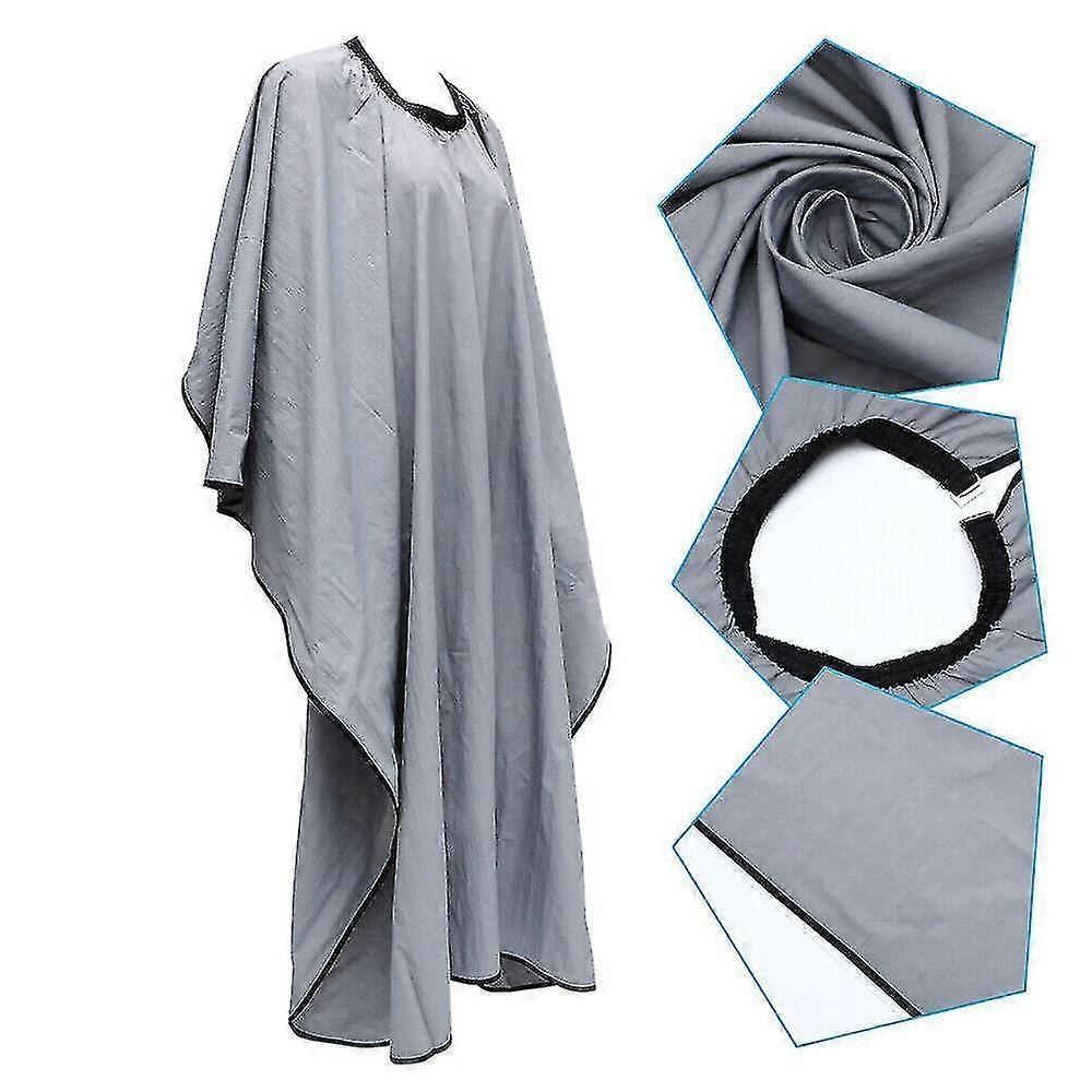 1 Pc Hairdressing Barber Cape Hair Cutting Cape Salon Gown Smock With Sleeves