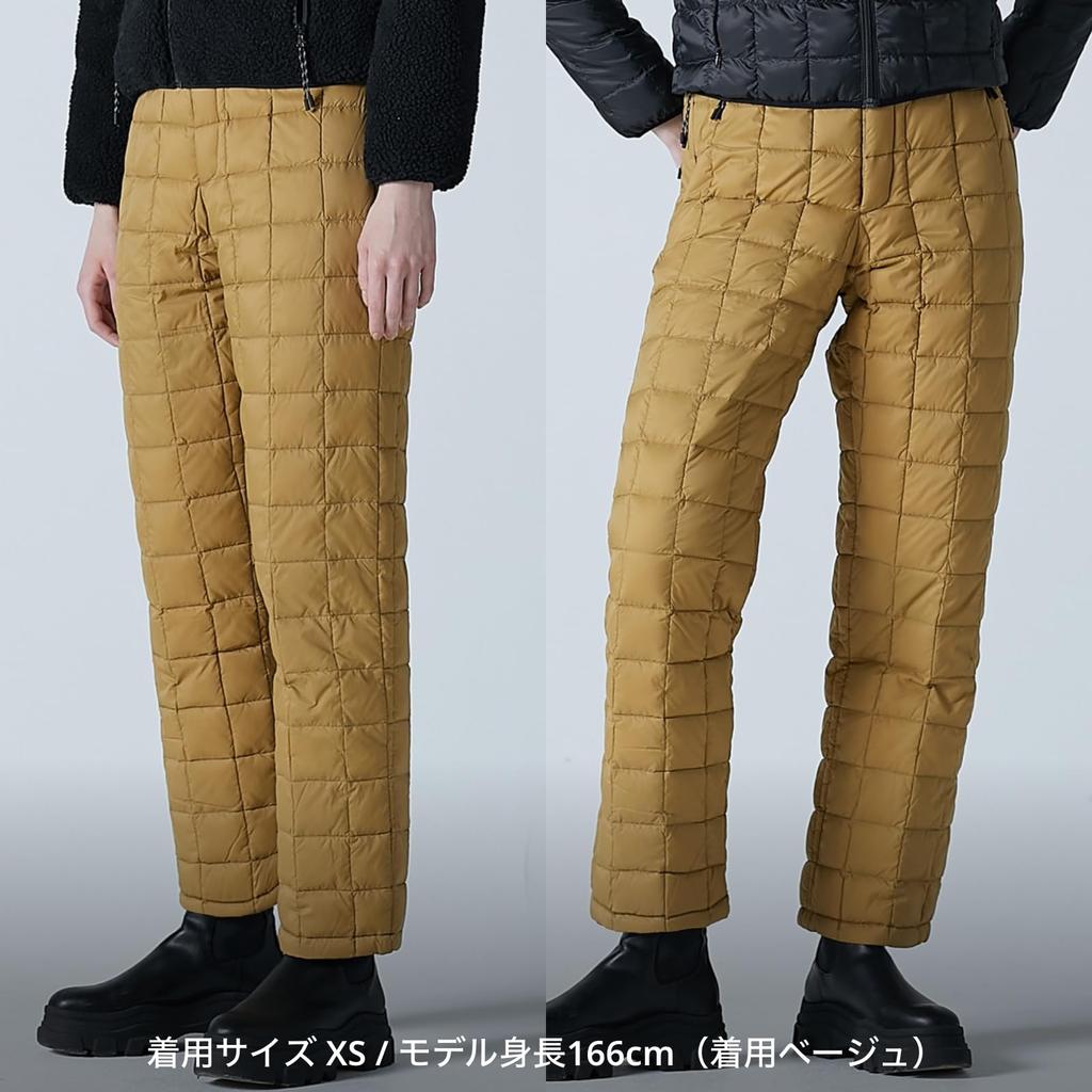 Taion Unisex Mountain Down Pants 1301MTP