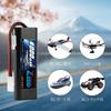 Zeee 2S LiPo 4000mAh 7.4V 50C with TAMIYA Plug, High Capacity, for RC Cars, Trucks, and More (2-Pack)