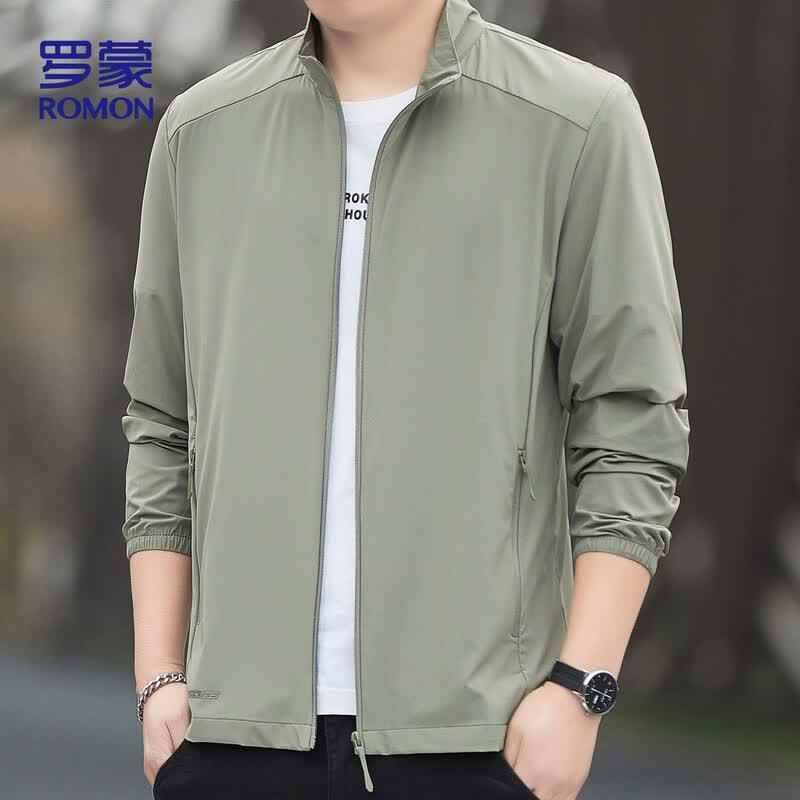 ROMON Men's Summer Ice Silk Sun Protection Jacket