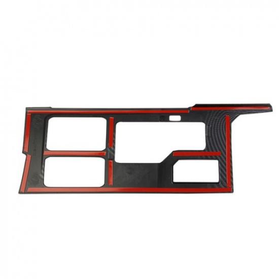 Carbon Fiber Style Central Control Gear Shift Panel trim For Toyota Tundra +