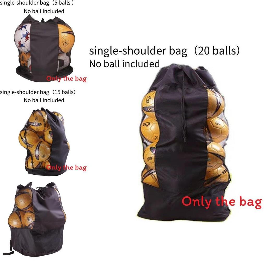 Large Durable Canvas Sports Ball Bag Multi-purpose Backpack Perfect For Soccer And Basketball