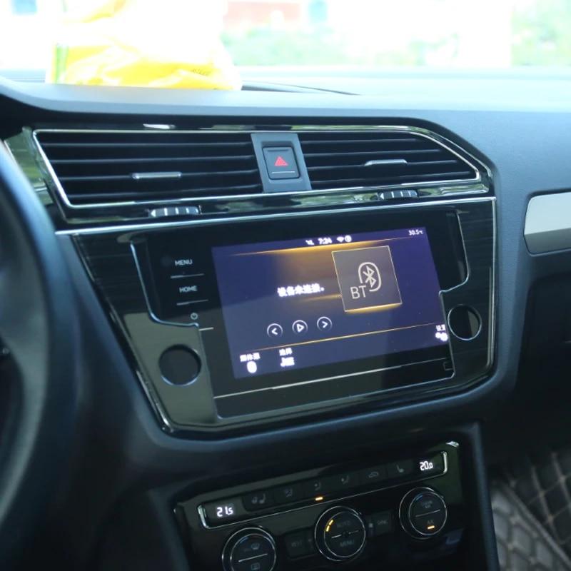 Decorative Patch for Automobile Central Control Navigation Panel For Volkswagen VW Tiguan L 2017-