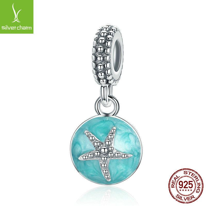 Ocean Charm S925 Sterling Silver Beads Fashion Diy Jewelry Silver Accessories