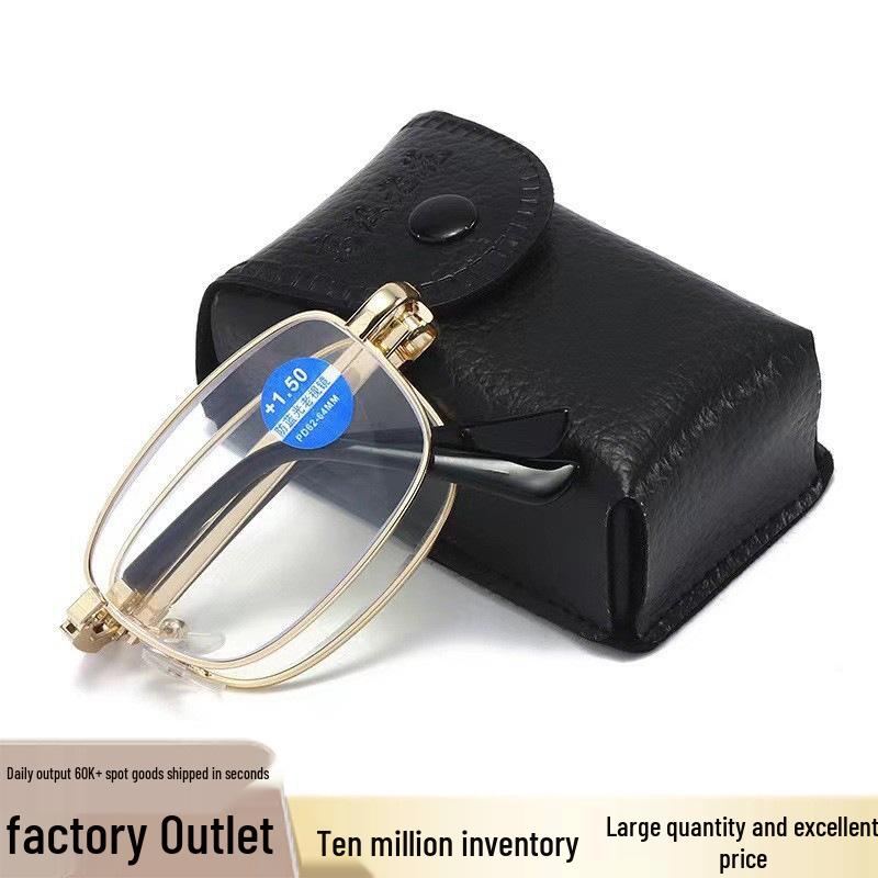 Ultra-Light Bifocal HD Reading Glasses: Foldable Smart Zoom for Men & Women
