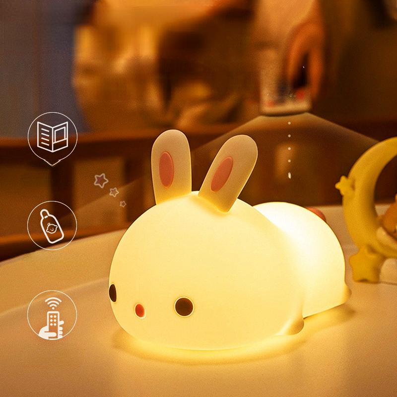 Buy Fashion Household Night Light Rechargeable Bedside Small Night