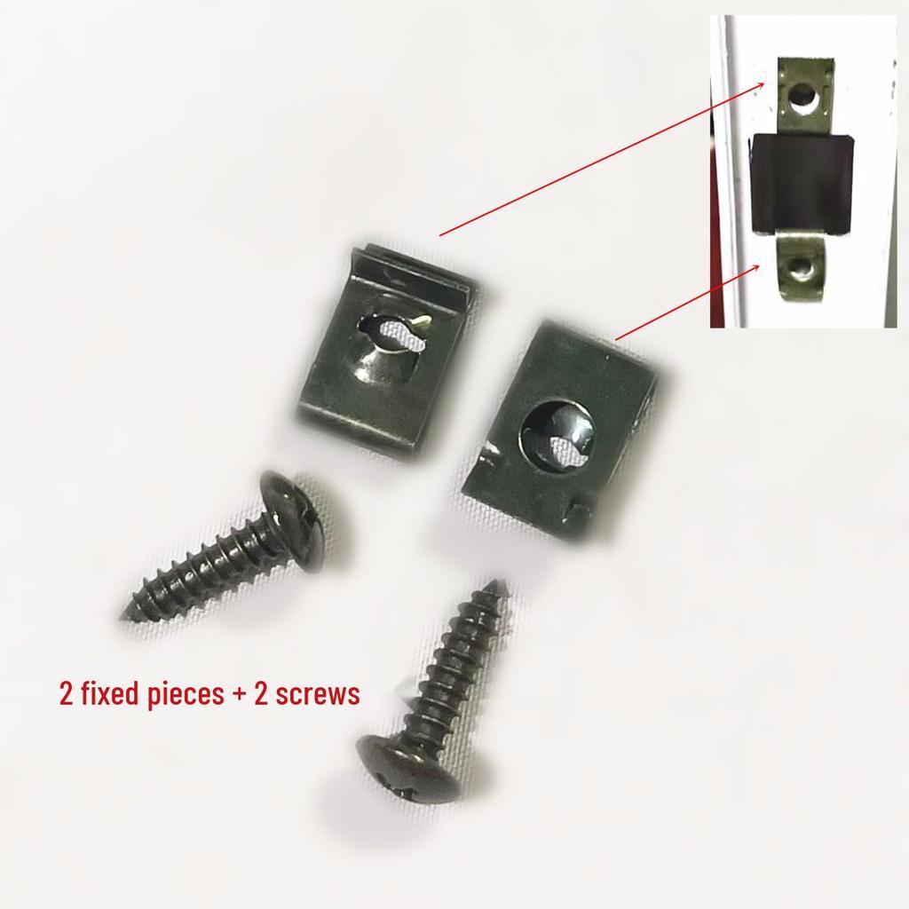 Bathroom Latch Rivet Fastener Screw Fixing Pad Replacement