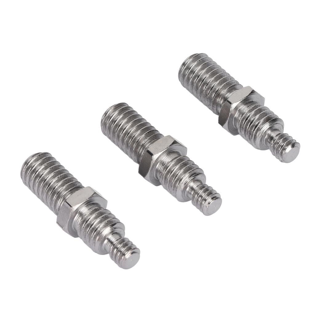 3 ks 3/8 na 1/4 konverzní šroub pro stativ Nerezový Vynikající Snadno sestavitelný Adaptér šroubu pro stativ kamery