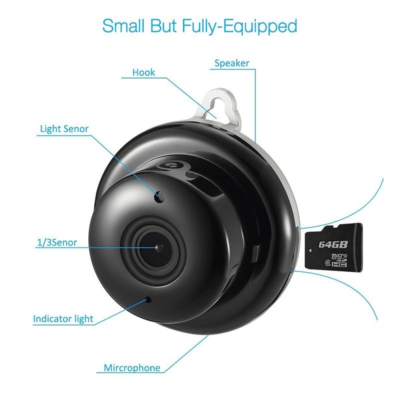 Buy Mini HD 1080P Wireless WIFI IP Camera Home Security CCTV Night ...