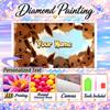 Personalized flareon Diamond Art Custom Name 5D Diamond Painting Full Drill DIY Craft