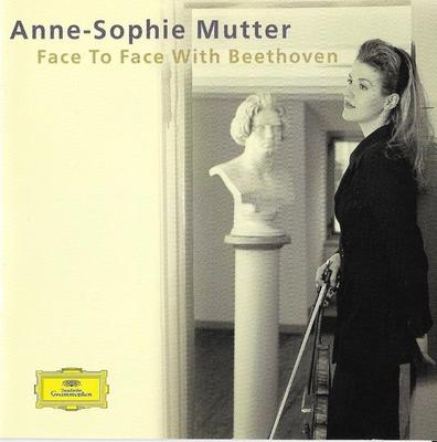 CD ANNE-SOPHIE MUTTER - Face To Face With Beethoven 2894578612 Deutsche Grammo 1998 US Classical Used