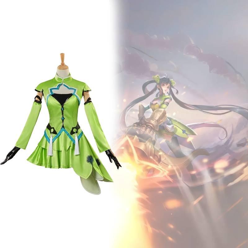 Honor Of Kings Cosplay Costume With Spandex Polyester For Anime Role Play