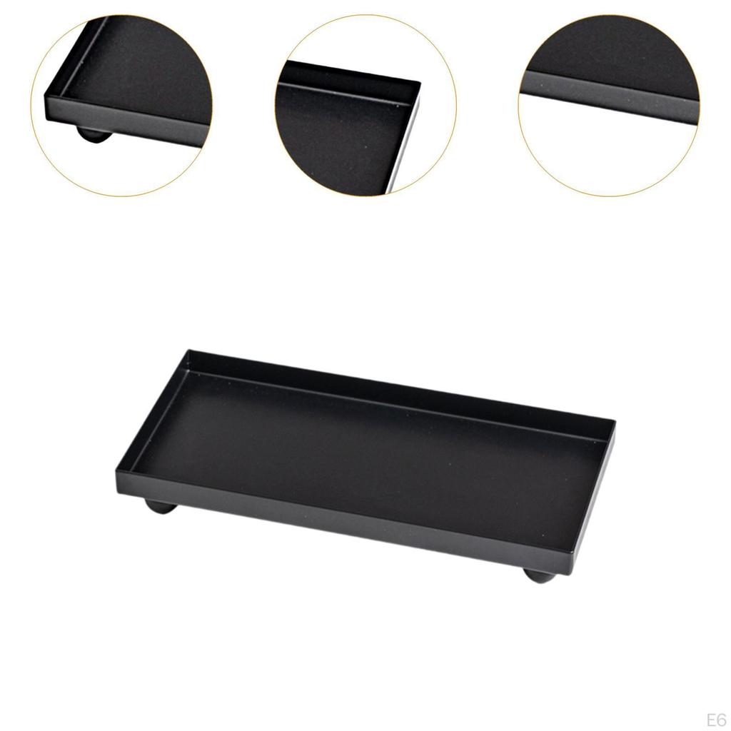 Kosmetiktablett für Badezimmer, Armband, Halskette, Schmuckhalter, Arbeitsplatten-Organizer für Hotels