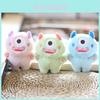 Adorable Big-eyed Plush Toy Keychain Soft Stuffed Animal Bag Charm Cute Doll