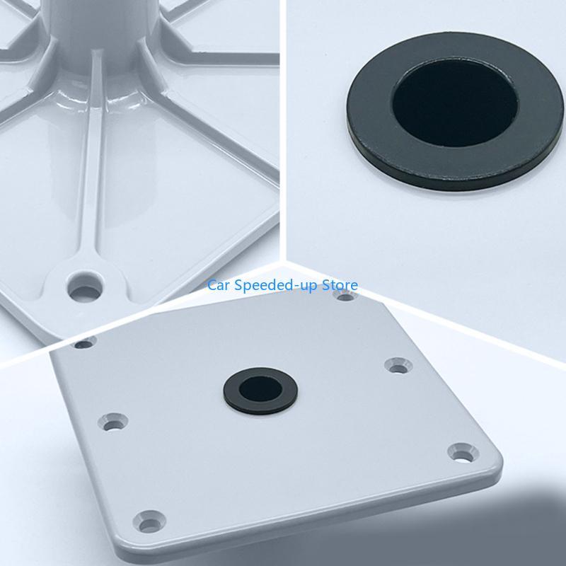 X5XF Marine Grade Aluminum Alloy Boat Seating Base Suitable for Fishing Boats Canoes Various Watercrafts Enhanced Comfortable