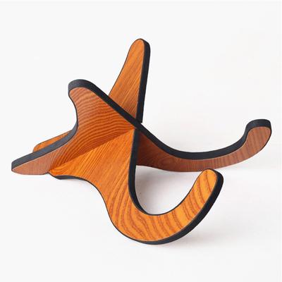 Ukulele Stand Wooden Folding Vertical Stand for Violin and Ukulele