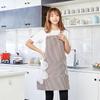 Resistant Oil Waterproof Polyester Oxford Stripeds Apron Wipe Kitchens Hand