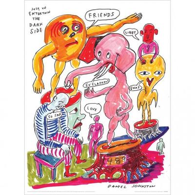 Daniel Johnston Underhållningstryck