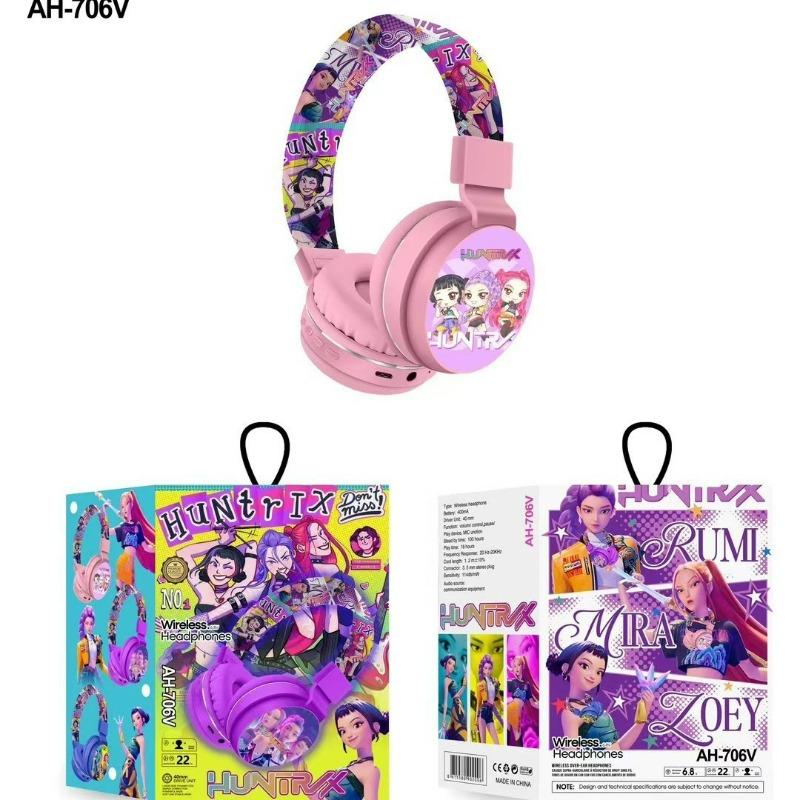 AH-706V Hexenjäger Cartoon-Headset Niedliches Kinder-Headset Stereo-Bluetooth-Headset