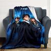 Custom Name Harry Potter Adventure blanket for Couch & Bed, Plush Cozy Fuzzy Blanket Super Soft & Warm Blankets for Fall and Winter. 090894