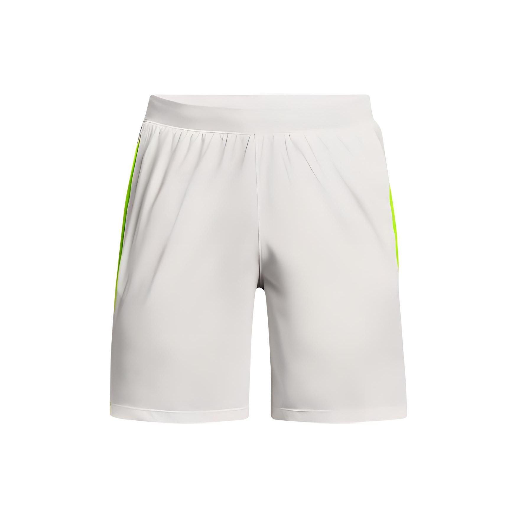 

Under Armour Однотонные облегающие тканые дышащие спортивные шорты для бега, мужские шорты серого цвета 1361493-006 M