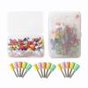 100pcs/box Dental Lab Nylon Buckle Dental Polishing Cup Disposable Dental Care Brush Head Prophy Cup Polishing Cup