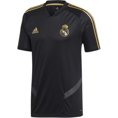 Real Madrid Trainings T-Shirt Kurzarm Unisex Oberteile Schwarz DX7848