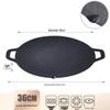 Southeast Asia Portable Double-Ear Outdoor Camping BBQ Grill Plate