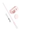 Silicone Shock Absorbing Case with Lens Cover for Mini Cameras AntiFall Protections with Lanyard Easy Carry