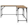 Artisan Oak L Shaped Desk 149 x 149 x 75 cm Particleboard