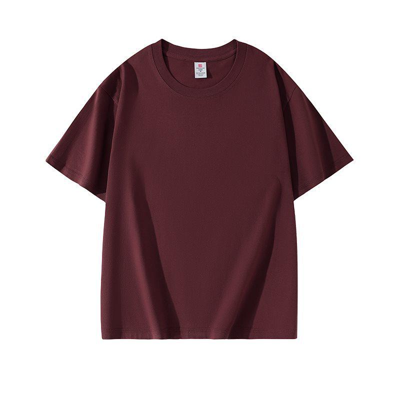 220g Casual Loose Fit Short Sleeve T-Shirt, Available in 20 Colors – Unisex Trendy Hong Kong Style
