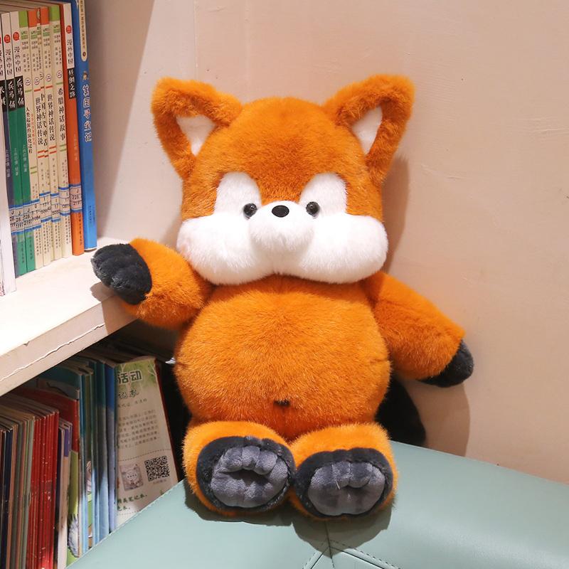 

Non-Toxic 48Cm Cute Plush Toy Elephant Fox Cow Mouse Stuffed Animal Doll Huggable Christmas Birthday Gift 45cm