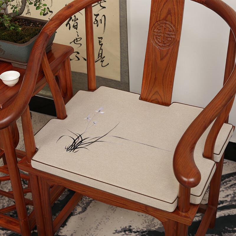 Handun New Chinese Style Anti-slip Chair Cushion