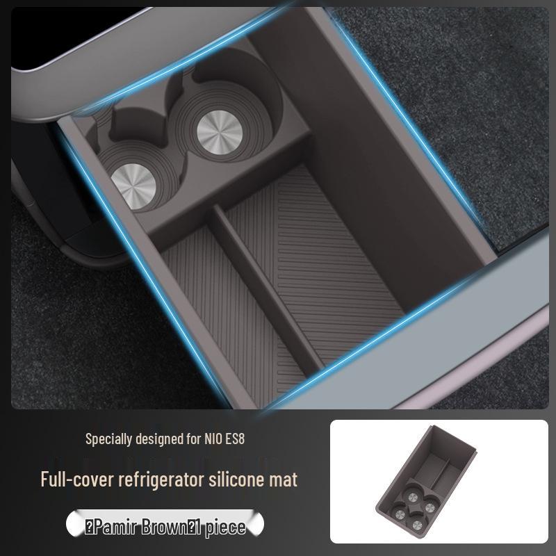 Silicone Refrigerator Protection Mat for Nio ES8 - Rear Full Coverage Interior Accessory